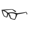 Alexander McQueen AM0536O 001 BLACK DEMO LENS szemüveg