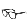 Alexander McQueen AM0539O 001 BLACK DEMO LENS szemüveg