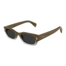 Alexander McQueen AM0549S 004 BROWN GREY napszemüveg