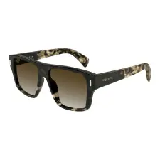 Alexander McQueen AM0550S 002 HAVANA BROWN GRADIENT napszemüveg napszemüveg