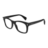 Alexander McQueen AM0551O 001 BLACK DEMO LENS szemüveg