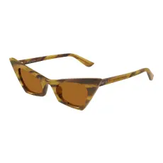 Alexander McQueen AM0557S 003 HAVANA BROWN napszemüveg