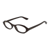 Alexander McQueen AM0559O 002 HAVANA DEMO LENS szemüveg