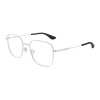 Alexander McQueen AM0565O 001 SILVER DEMO LENS szemüveg