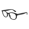 Alexander McQueen AM0567O 001 BLACK DEMO LENS szemüveg
