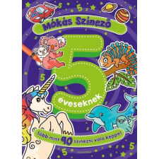 Alexandra Kiadó Mókás színező 5 éveseknek - több mint 90 színezni való képpel gyermek- és ifjúsági könyv