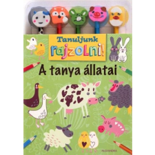 Alexandra Kiadó - Tanuljunk rajzolni! A tanya állatai gyermek- és ifjúsági könyv