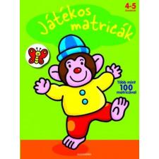 Alexandra Könyvesház Kft. Játékos matricák - Majom gyermek- és ifjúsági könyv