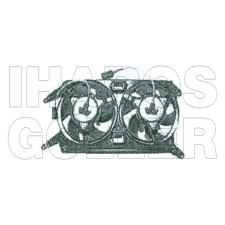  Alfa-Romeo 156 1997.10.01-2003.08.31 Hűtőventilátor kpl.dupla(1.9JTD,2.4JTD,2.5,3.2) R (0T14) autóklíma
