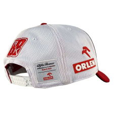 Alfa Romeo Racing baseball sapka, Team 2020 Robert Kubica, piros férfi sapka