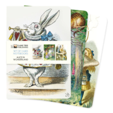  Alice in Wonderland Set of 3 Midi Notebooks naptár, kalendárium