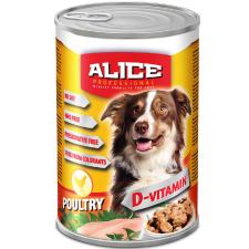 Alice Szárnyas konzerv kutyáknak 1240g kutyaeledel