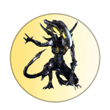 Alien kitűző kitűző