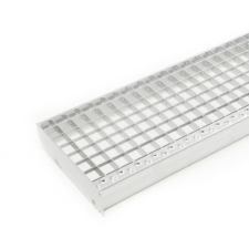 Aligvárom Horganyzott lépcsőrács 60x24 cm acél lépcsőfok építőanyag