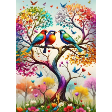 Alipson szivárvány fa puzzle 500 darabos puzzle, kirakós