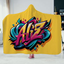 Alíz - Kapucnis Takaró - Prémium Velúr lakástextília