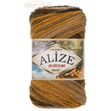 Alize BURCUM BATIK - Mustár-zöld-barna melír - 5850 rövidáru