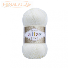  Alize DÍVA - Cukor fehér - 1055 rövidáru