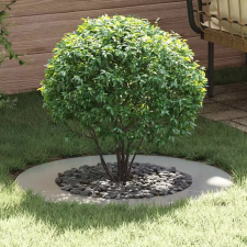  Alkalmas lapos fa gyűrűkhez 5 pcs Ezüst Ø50 / 80 cm kerti tárolás