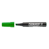 Alkoholos marker, 1-4 mm, vágott, ICO "Permanent 12", zöld