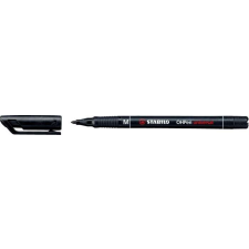  Alkoholos marker, 1 mm, STABILO "OHPen M", fekete filctoll, marker