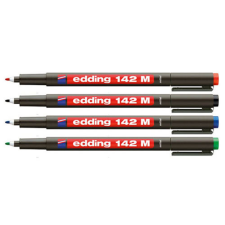  Alkoholos marker 1mm, 142M OHP Edding fekete filctoll, marker