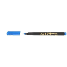  Alkoholos marker, CD/DVD, 0,5 mm, ICO, kék filctoll, marker