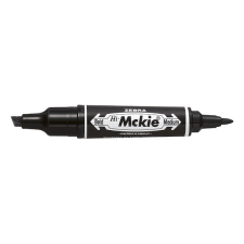  Alkoholos marker kétvégű ZEBRA Hi-Mckie 2,0-4,0 mm fekete filctoll, marker