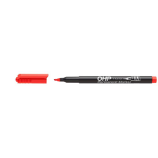 Alkoholos marker, OHP, 1-1,5 mm, M, ICO, piros filctoll, marker