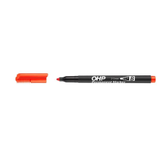  Alkoholos marker, OHP, 2-3 mm, B, ICO, piros filctoll, marker