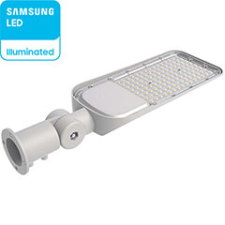  Alkonykapcsolós utcai LED lámpa ST (50W/100°) Hideg fehér 5000 lm, Samsung kültéri világítás