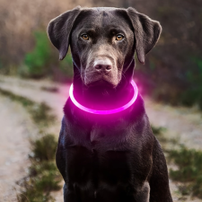  Áll0tható LED kutyanyakörv nyakörv, póráz, hám kutyáknak