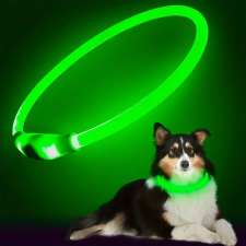  Áll0tható LED kutyanyakörv nyakörv, póráz, hám kutyáknak
