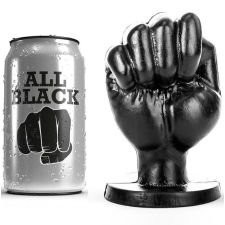  ALL BLACK - 13 cm-es prémium anális stimulátor vibrátorok