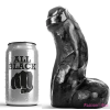 All Black ALL BLACK - REALISZTIKUS DONG FEKETE 17 CM