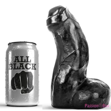 All Black ALL BLACK - REALISZTIKUS DONG FEKETE 17 CM anál