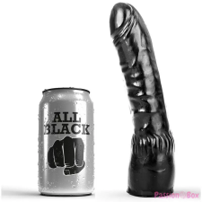 All Black ALL BLACK - VIBRÁTOR FEKETE REALISZTIKUS 20 CM vibrátorok
