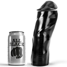  ALL BLACK - DILDÓ REALISZTIKUS 20 CM műpénisz, dildó