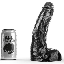  ALL BLACK - DONG 25,5 CM műpénisz, dildó