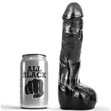  ALL BLACK - PENE REALISZTIKUS ANÁLIS 20 CM műpénisz, dildó