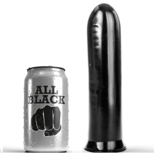 ALL BLACK - VIBRÁTOR FEKETE 19 CM vibrátorok