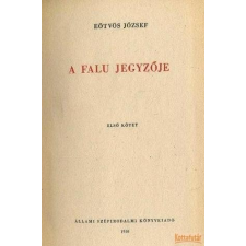 Állami Szépirodalmi Könyvkiadó A falu jegyzője I-II. antikvárium - használt könyv