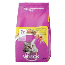 Állateledel száraz WHISKAS macskáknak csirke 1,4kg macskaeledel