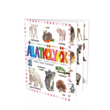  Állatkölyök- vidám képes lapozgató - gyerekkönyv egyéb bébijáték