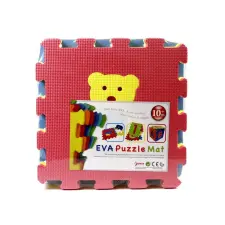  Állatok 10 darabos habszivacs szőnyeg puzzle puzzle, kirakós
