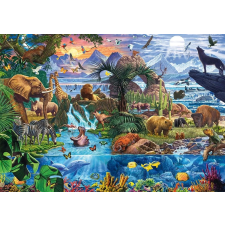 Állatok panorámája puzzle puzzle, kirakós