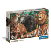 Állatos Állatos Wild Cats 500 db-os Compact puzzle Clementoni