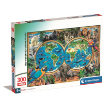 Állatos Állatvilág Wonderful World 300 db-os puzzle Clementoni puzzle, kirakós