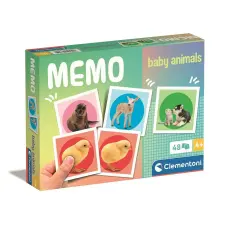  Állatos Baby memóriajáték 48 db-os Clementoni memóriajáték