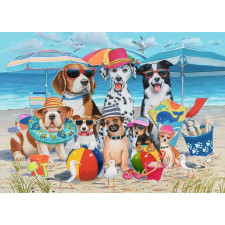  Állatos barátok a strandon puzzle - 35 darabos puzzle, kirakós